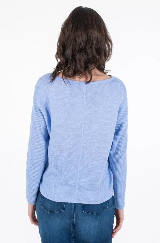 Tom Tailor M(38) dydžio moteriškas melsvos spalvos  megztinis 12819