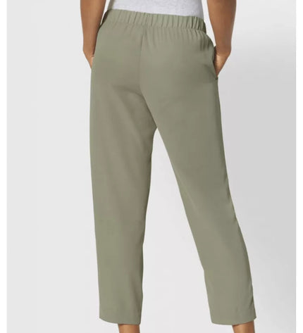 Triumph 42(XL) dydžio moteriškos poliesterinės žalsvos spalvos klasikinės ilgos  kelnės Mix &amp; Match TAPERED TROUSERS