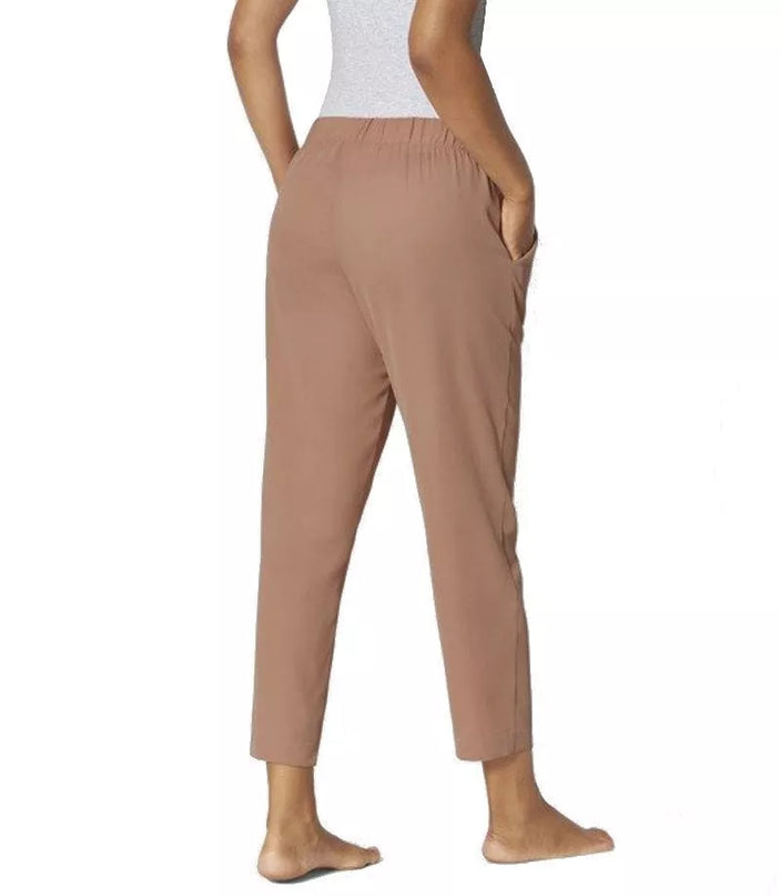 Triumph 36 38 40 42 44 dydžio moteriškos poliesterinės rusvos spalvos klasikinės ilgos kelnės Mix &amp; Match TAPERED TROUSERS