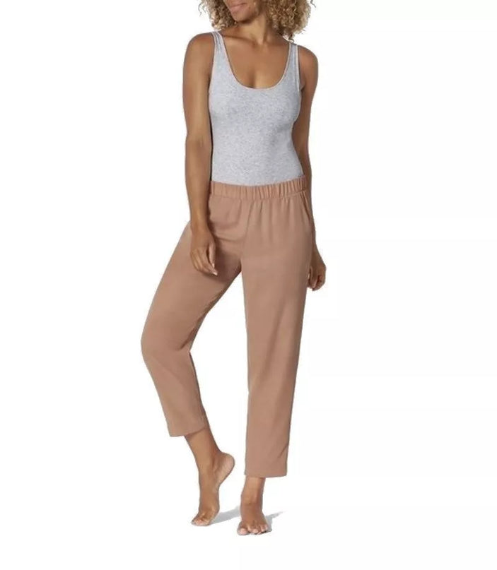 Triumph 36 38 40 42 44 dydžio moteriškos poliesterinės rusvos spalvos klasikinės ilgos kelnės Mix &amp; Match TAPERED TROUSERS