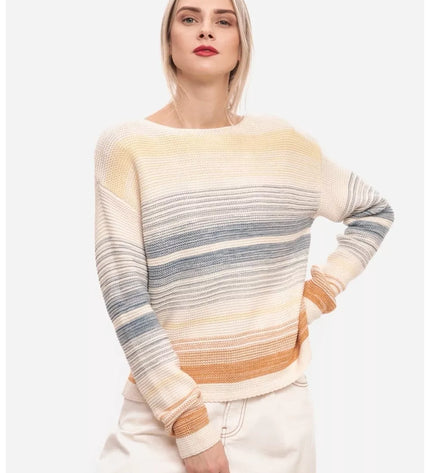 Tom Tailor S(36) L(40) dydžio moteriškas margas megztinis 25503