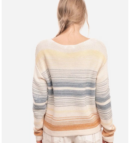 Tom Tailor S(36) L(40) dydžio moteriškas margas megztinis 25503