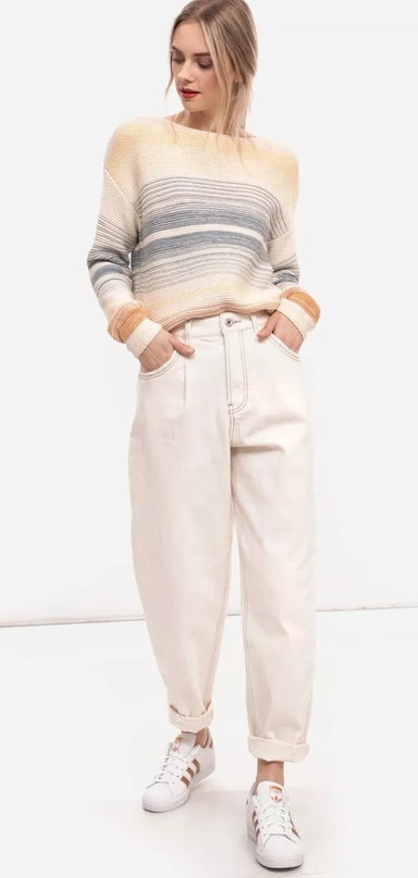 Tom Tailor S(36) L(40) dydžio moteriškas margas megztinis 25503