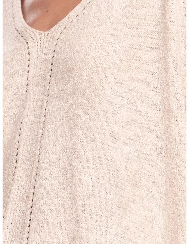 Tom Tailor M(38) dydžio moteriškas smėlio spalvos  megztinis 23304