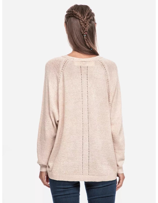 Tom Tailor M(38) dydžio moteriškas smėlio spalvos  megztinis 23304