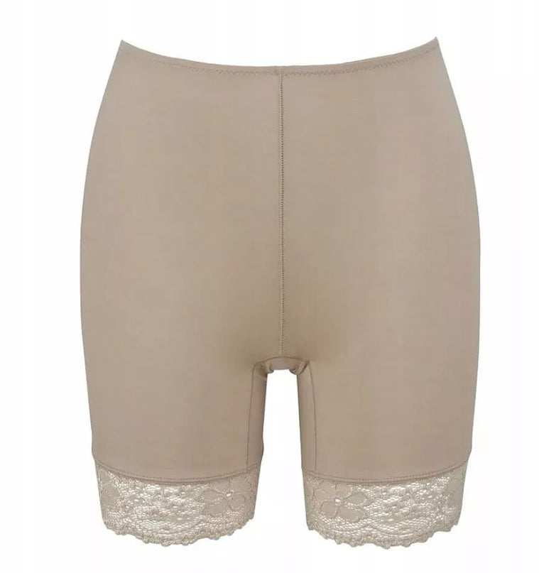 Nina von C 44(XXL)  dydžio moteriški kakavos spalvos neriniuoti šortukai 49210444