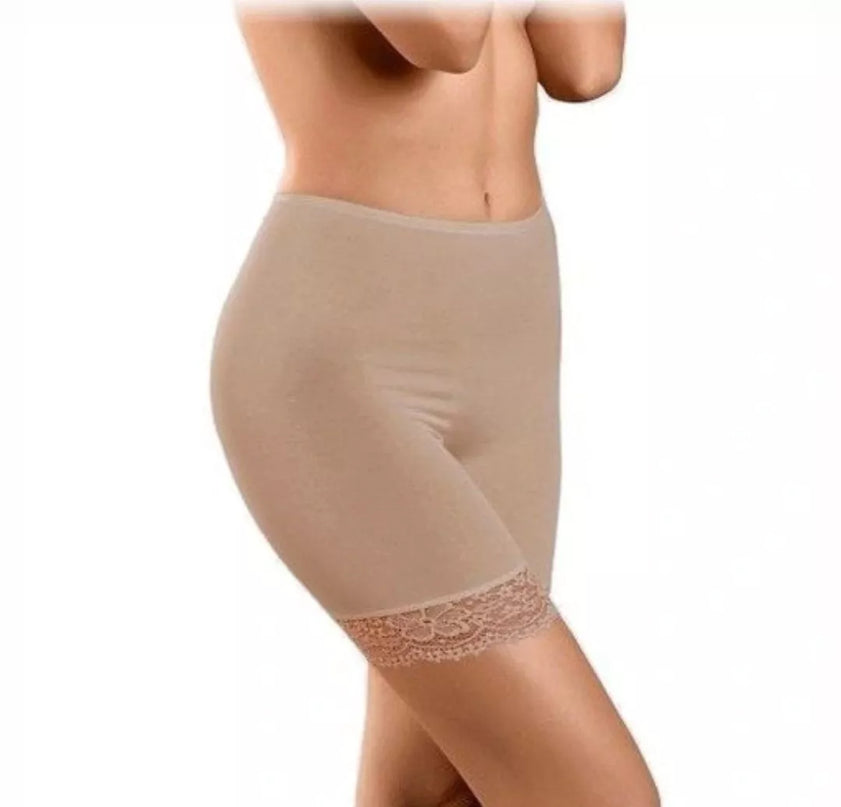 Nina von C 44(XXL)  dydžio moteriški kakavos spalvos neriniuoti šortukai 49210444