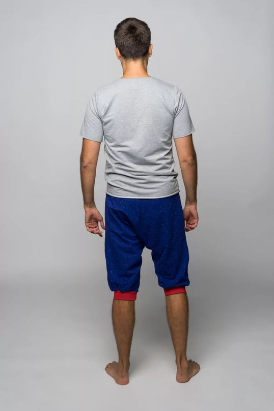 Sofa Killer mėlyni taškuoti šortai