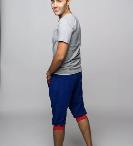 Sofa Killer mėlyni taškuoti šortai