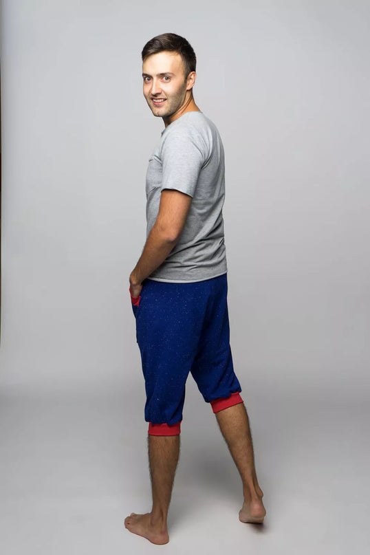 Sofa Killer mėlyni taškuoti šortai