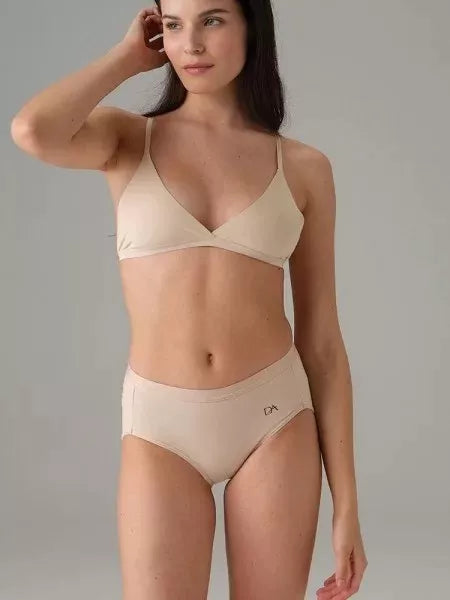 Doreanse moteriškos koreguojančios kūno spalvos kelnaitės 5903