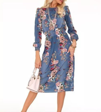 Marribel gelėta ilga suknelė Annemarie