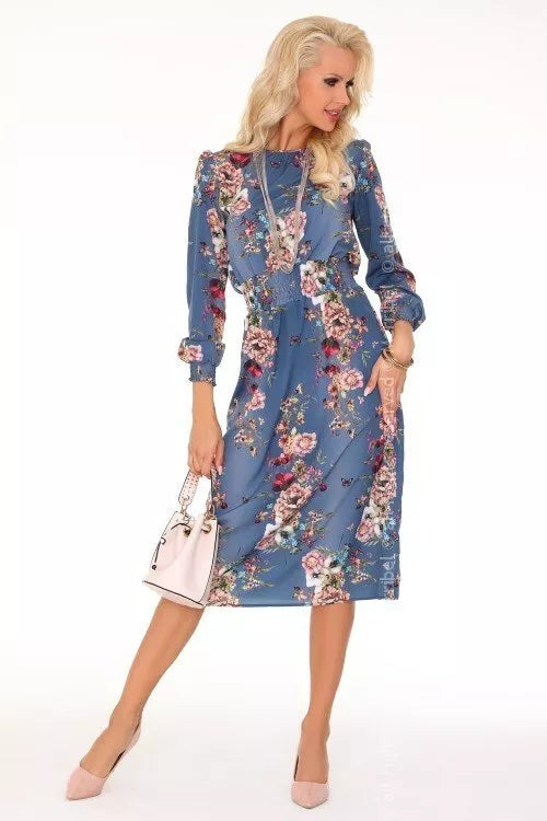 Marribel gelėta ilga suknelė Annemarie