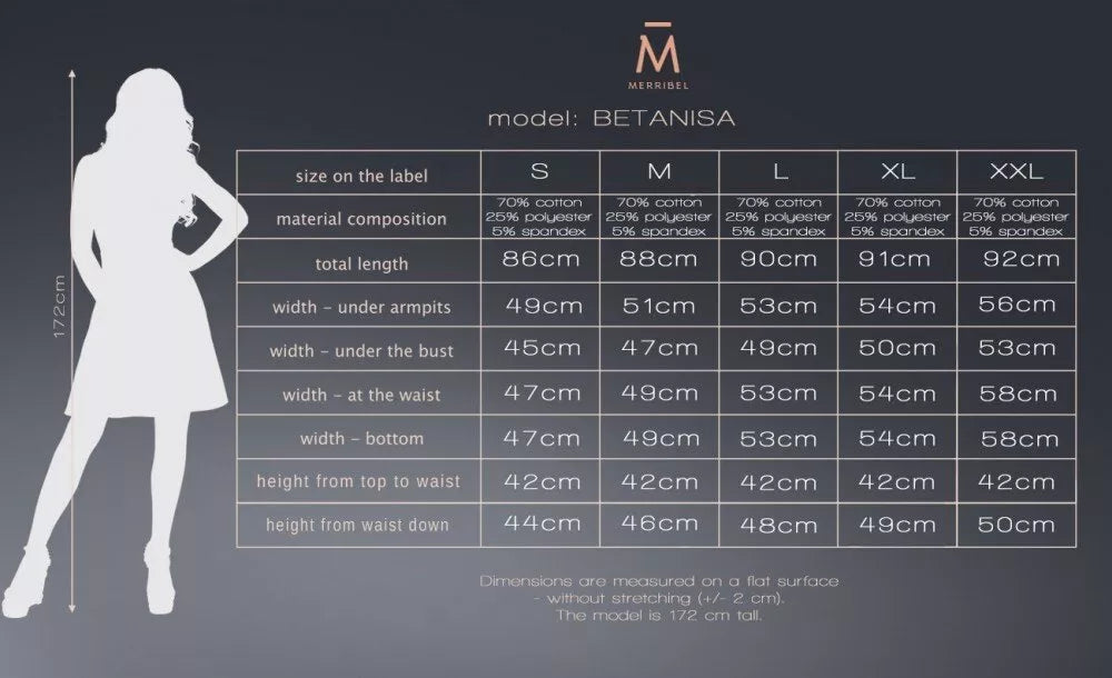 Marribel melsva medvilninė suknelė Betanisa