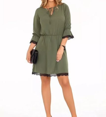 Marribel chaki spalvos suknelė Shanice