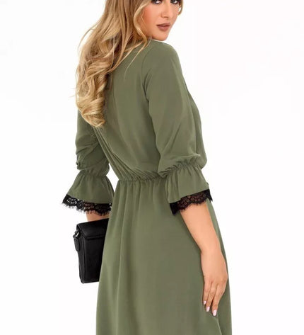 Marribel chaki spalvos suknelė Shanice