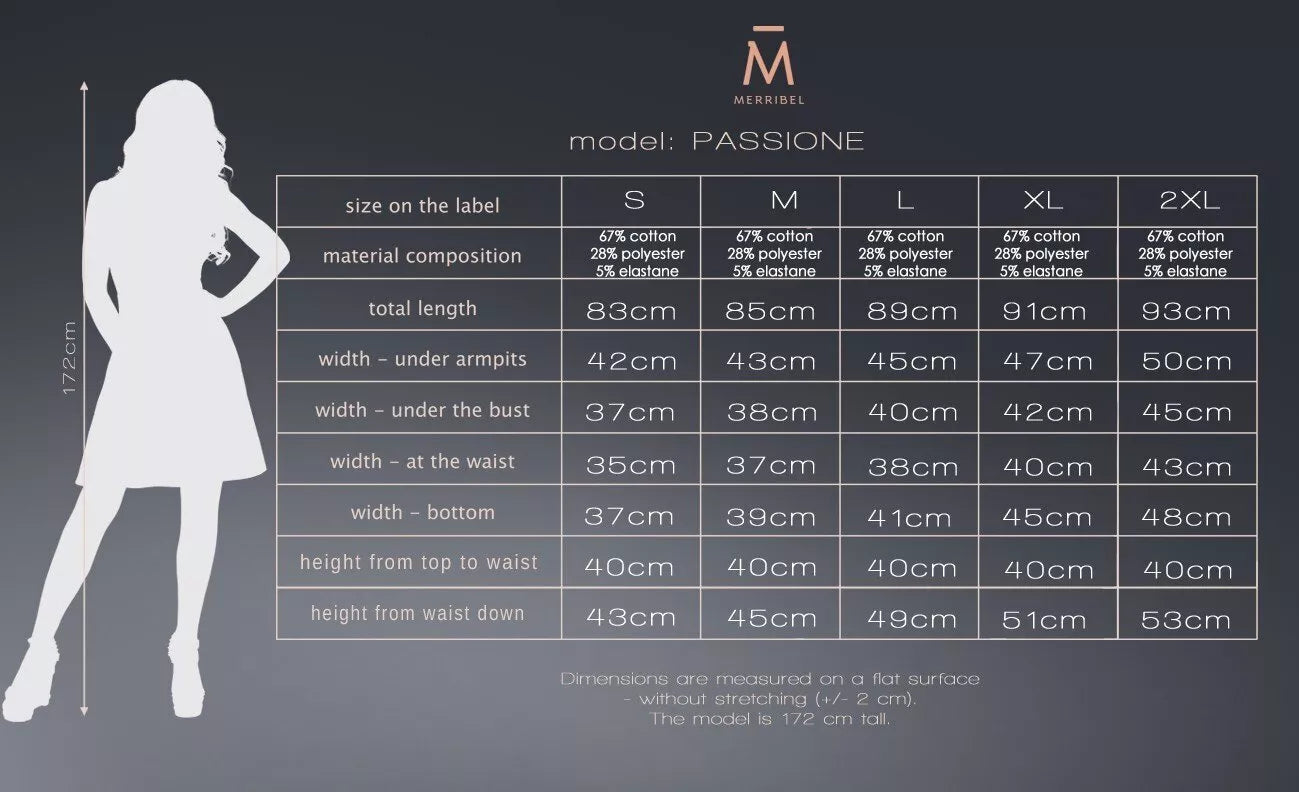 Marribel juoda gipiūrinė suknelė Passione