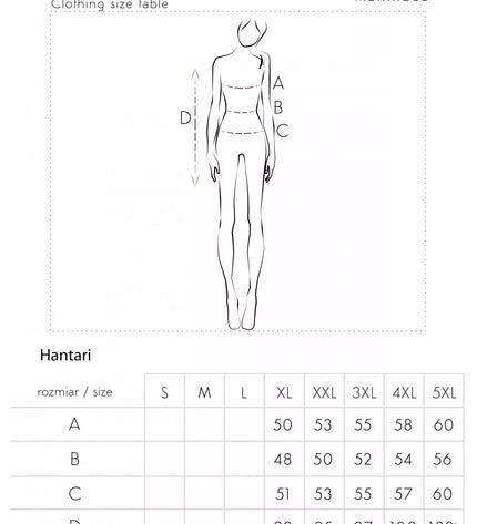 Marribel tamsiai mėlyna suknelė Hantari