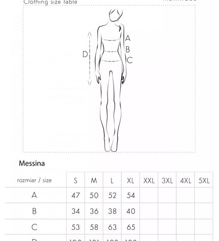 Marribel tamsiai mėlyna suknelė Messina