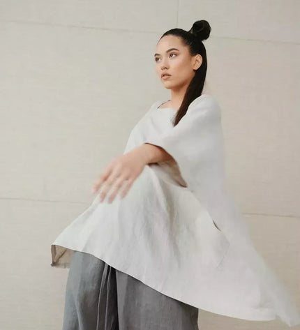 Sofa Killer smėlio spalvos linininė palaidinė Hermon