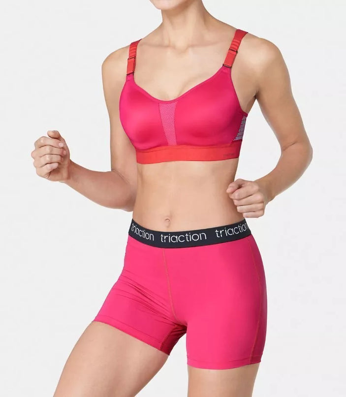 Triumph moteriški rožinės spalvos laisvalaikio  šortai Triaction Cardio Panty Shorty