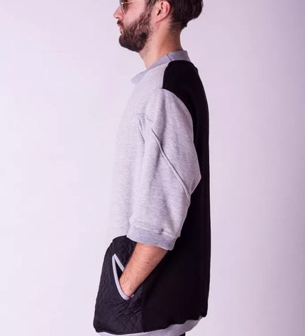 Sofa Killer šviesiai pilkas džemperis