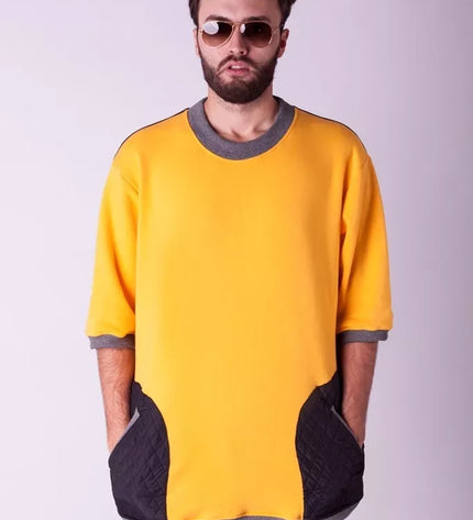 Sofa Killer geltonas džemperis