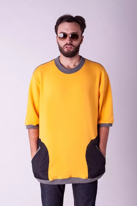 Sofa Killer geltonas džemperis