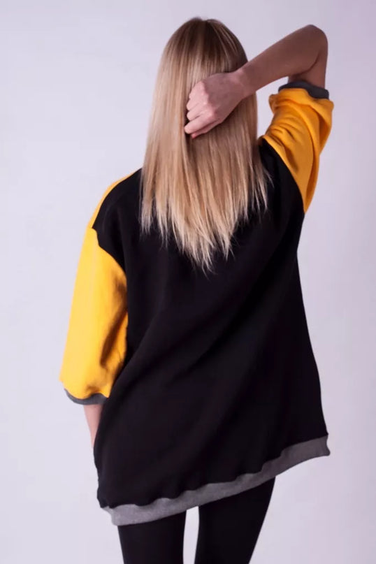 Sofa Killer geltonas džemperis