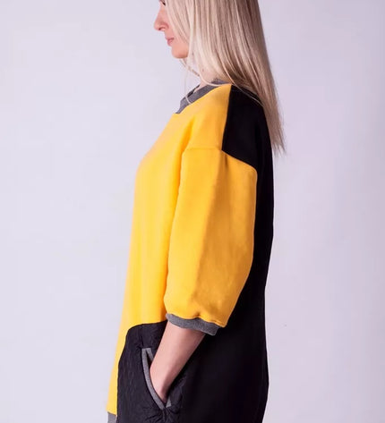 Sofa Killer geltonas džemperis