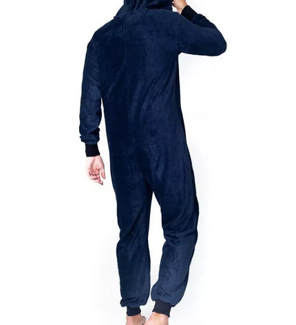 Sofa Killer tamsiai mėlynas frotinis bambuko kombinezonas