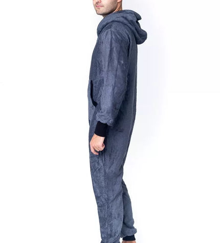 Sofa Killer tamsiai pilkas frotinis bambuko kombinezonas