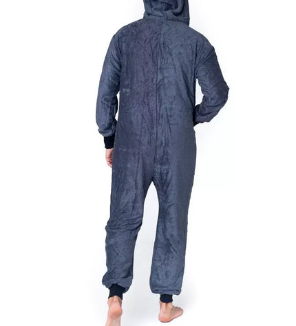 Sofa Killer tamsiai pilkas frotinis bambuko kombinezonas