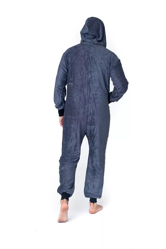 Sofa Killer tamsiai pilkas frotinis bambuko kombinezonas