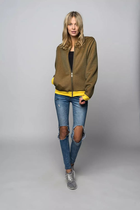 Sofa Killer garstyčių spalvos moteriškas bomberis