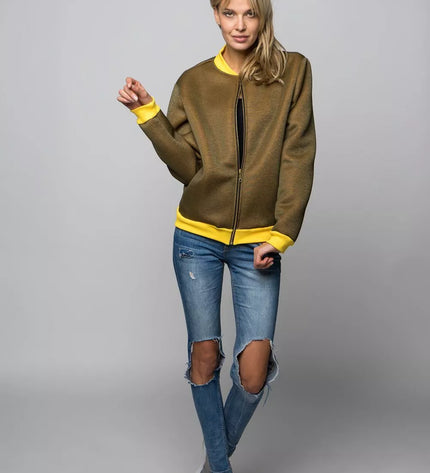 Sofa Killer garstyčių spalvos moteriškas bomberis