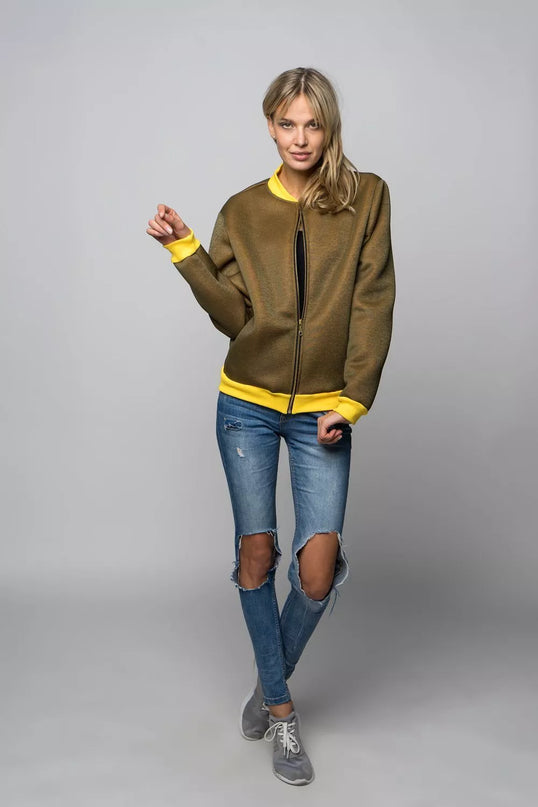 Sofa Killer garstyčių spalvos moteriškas bomberis