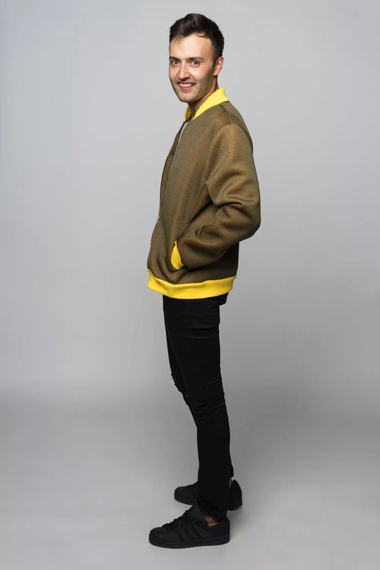 Sofa Killer garstyčių spalvos vyriškas bomberis