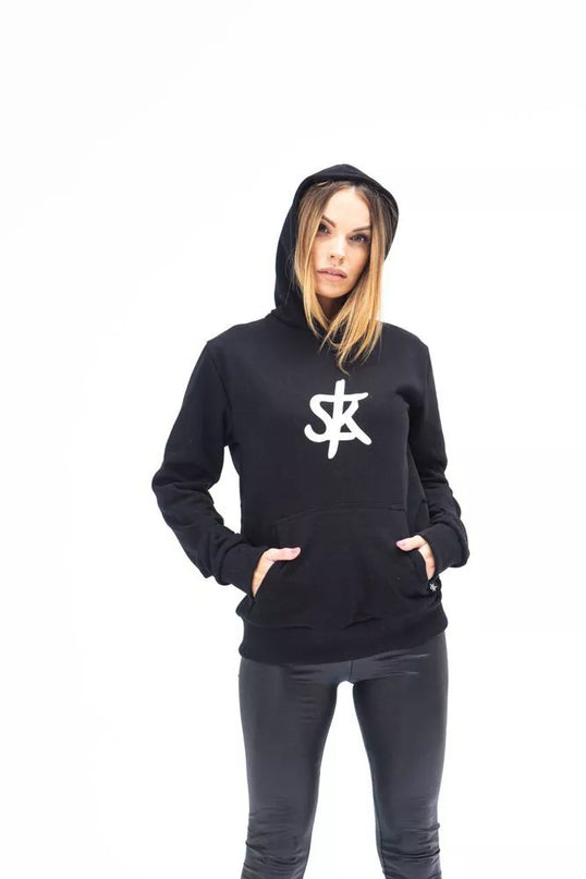 Sofa Killer juodas džemperis su SK logotipu