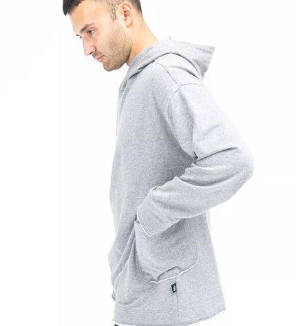 Sofa Killer šviesiai pilkas ilgas džemperis su SK logotipu