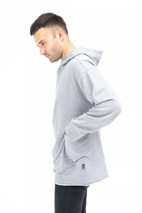 Sofa Killer šviesiai pilkas ilgas džemperis su SK logotipu