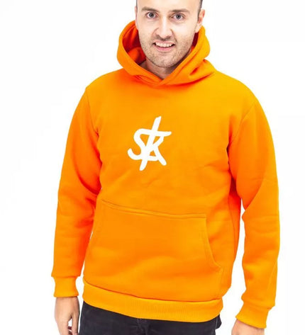 Sofa Killer oranžinis džemperis su SK logotipu