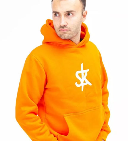 Sofa Killer oranžinis džemperis su SK logotipu