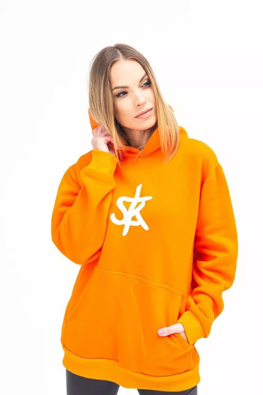 Sofa Killer oranžinis džemperis su SK logotipu