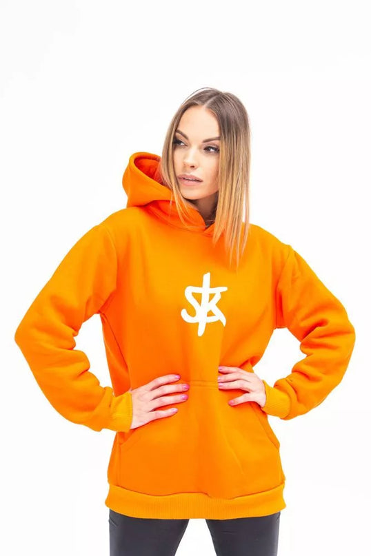Sofa Killer oranžinis džemperis su SK logotipu