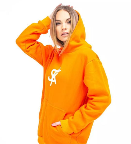 Sofa Killer oranžinis džemperis su SK logotipu