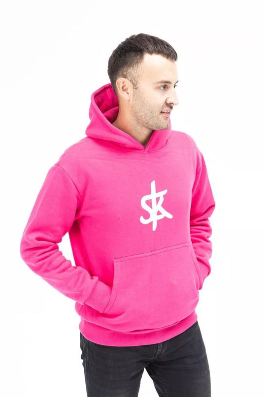 Sofa Killer rožinis džemperis su SK logotipu