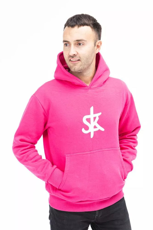 Sofa Killer rožinis džemperis su SK logotipu