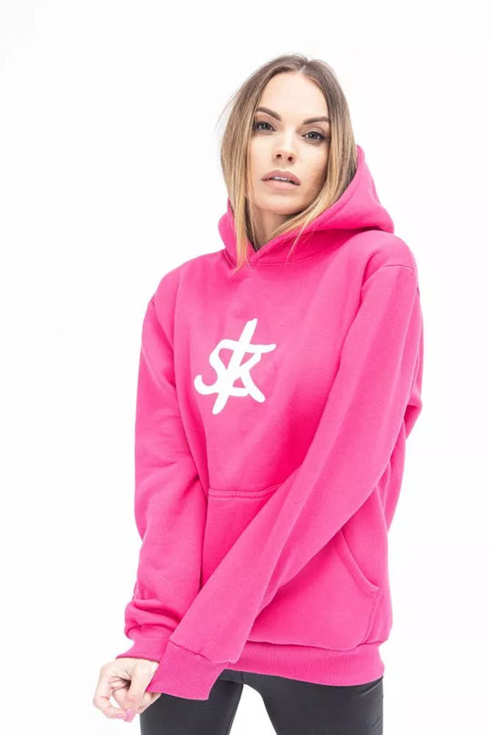 Sofa Killer rožinis džemperis su SK logotipu