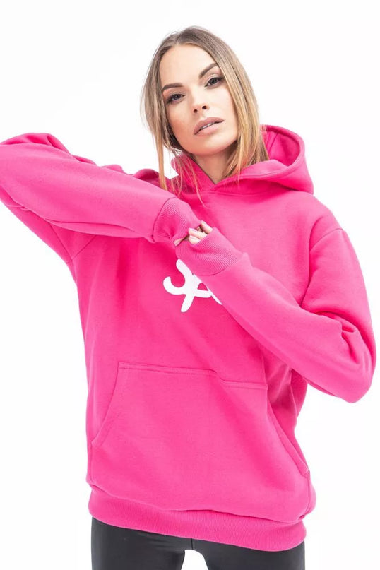 Sofa Killer rožinis džemperis su SK logotipu